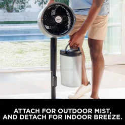 FlexBreeze Pro Mist Indoor & Outdoor Fan & Outdoor Misting System