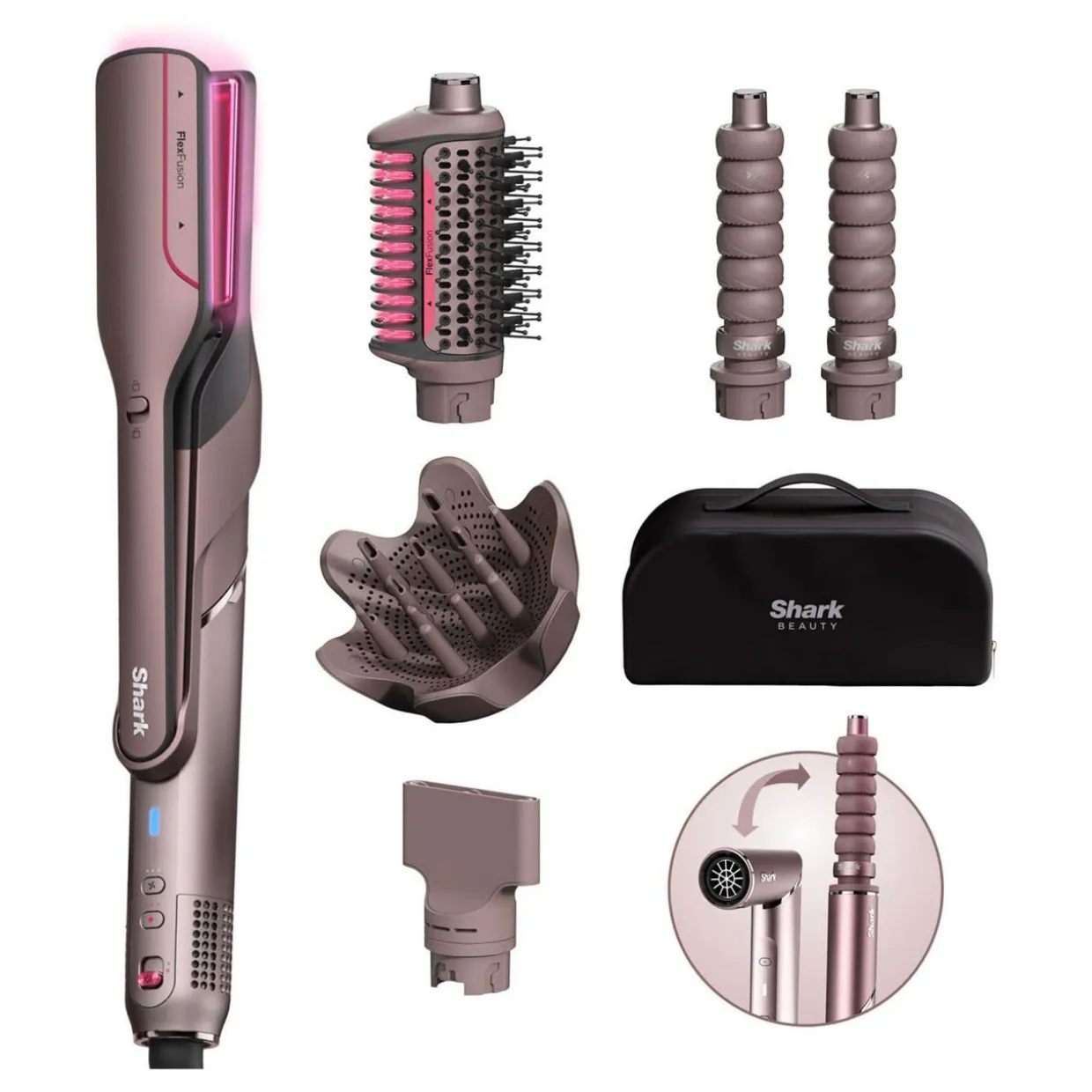 FlexFusion Heat Straight All Hair Types with Storage