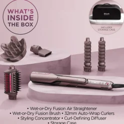 FlexFusion Heat Straight All Hair Types with Storage
