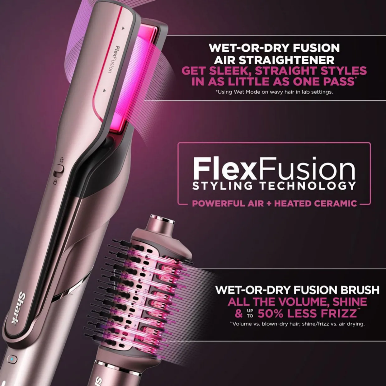 FlexFusion Heat Straight All Hair Types with Storage