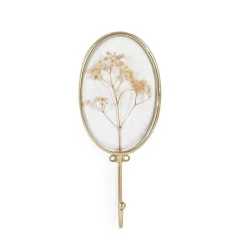 Floral Butterfly Two-Piece Wall Hook Set