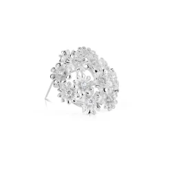Floral Cluster Brooch