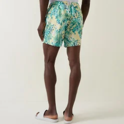 Floral Drawstring Swim Shorts