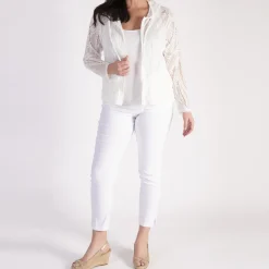 Floral Lace Hoodie