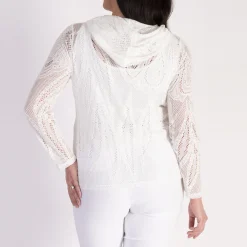 Floral Lace Hoodie