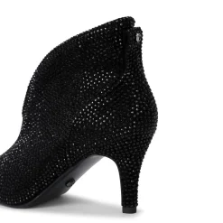 Flute Heeled Ankle Boots