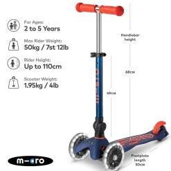 Foldable Mini LED Scooter