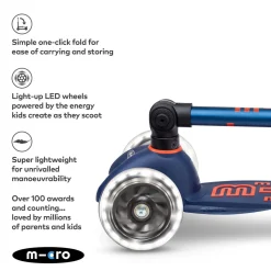 Foldable Mini LED Scooter