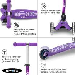 Foldable Mini LED Scooter