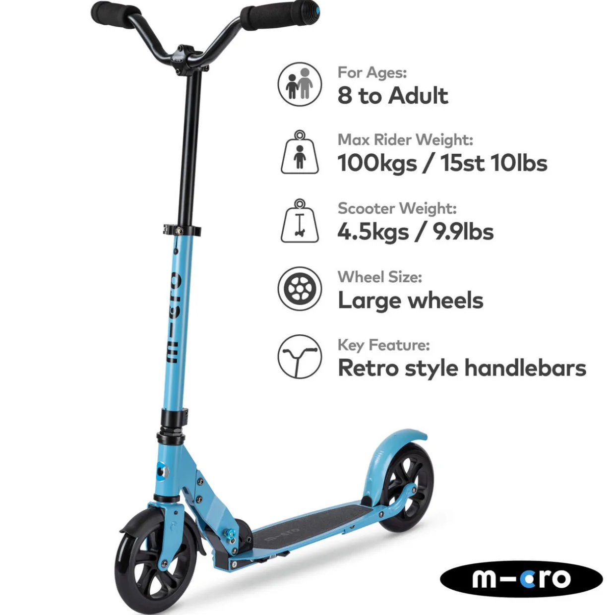 Foldable Speed Deluxe Scooter