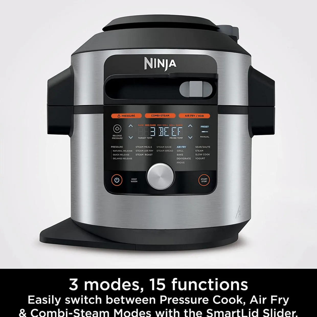Foodi Max 15 In 1 SmartLid 7.5L Slow Cooker
