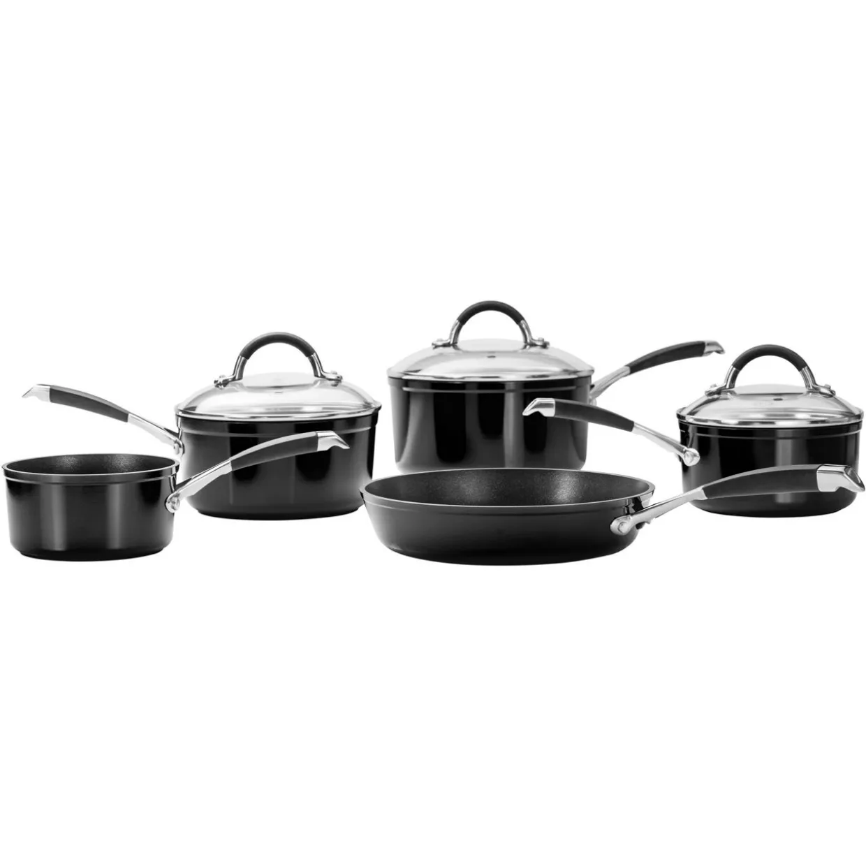Forged Non-Stick Saucepan Five-Piece Set