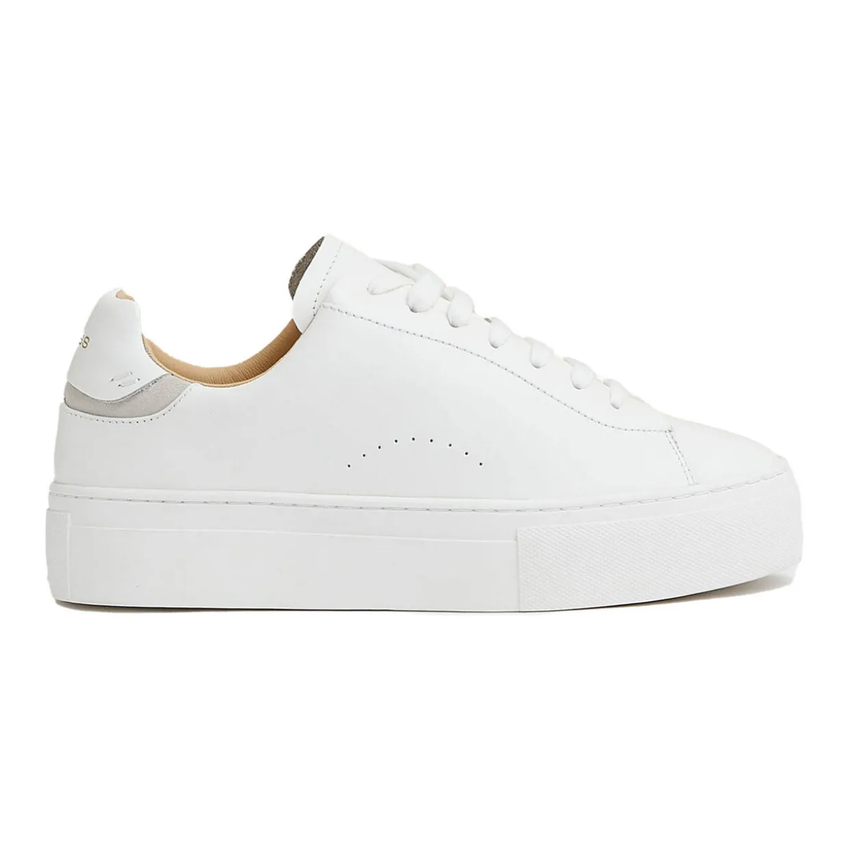 Francesca Leather Low-Top Trainers