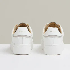 Francesca Leather Low-Top Trainers