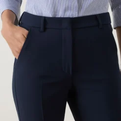 Freda Cropped Straight Leg Trousers