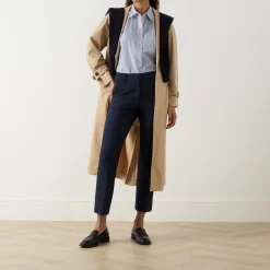 Freda Cropped Straight Leg Trousers