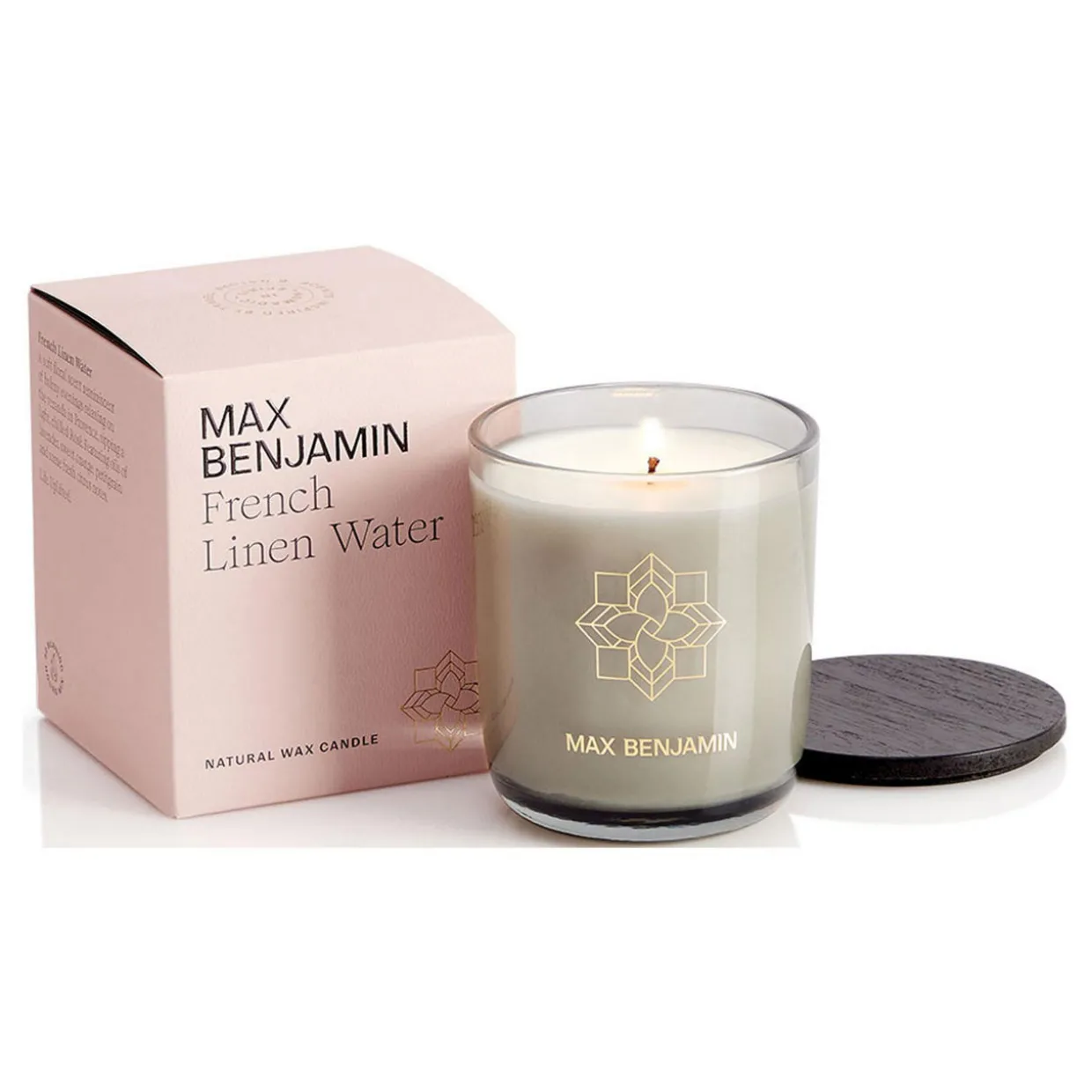 French Linen Water Luxury Candle & Lid