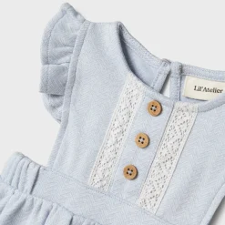 Frill Pinafore Dress