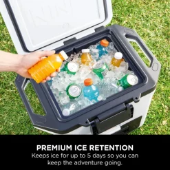 FrostVault 28L Hard Cooler, Cloud White