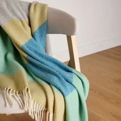 Garavogue Striped Throw