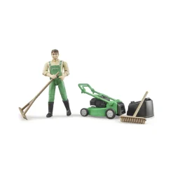 Gardener with Equipment Playset