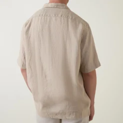 Garment-Dyed Linen Shirt