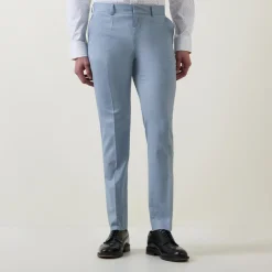 Genius Micro Pattern Suit Trousers