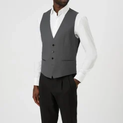 Genius Slim Fit Wool Waistcoat