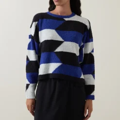 Geometric Knitted Sweater
