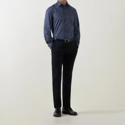 Geometric Single Cuff Shirt