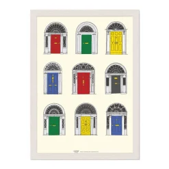 Georgian Door Framed Print