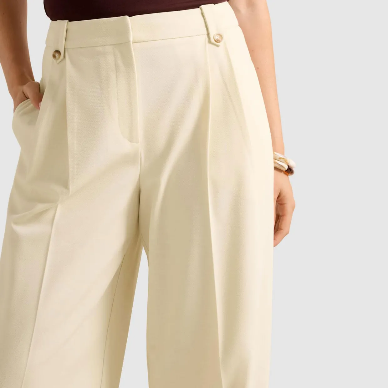 Gigi Wide-Leg Trousers