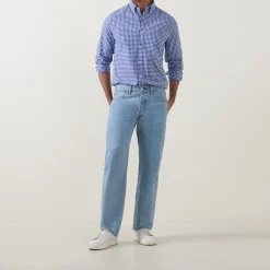 Gingham Poplin Shirt
