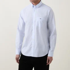 Gingham Poplin Shirt