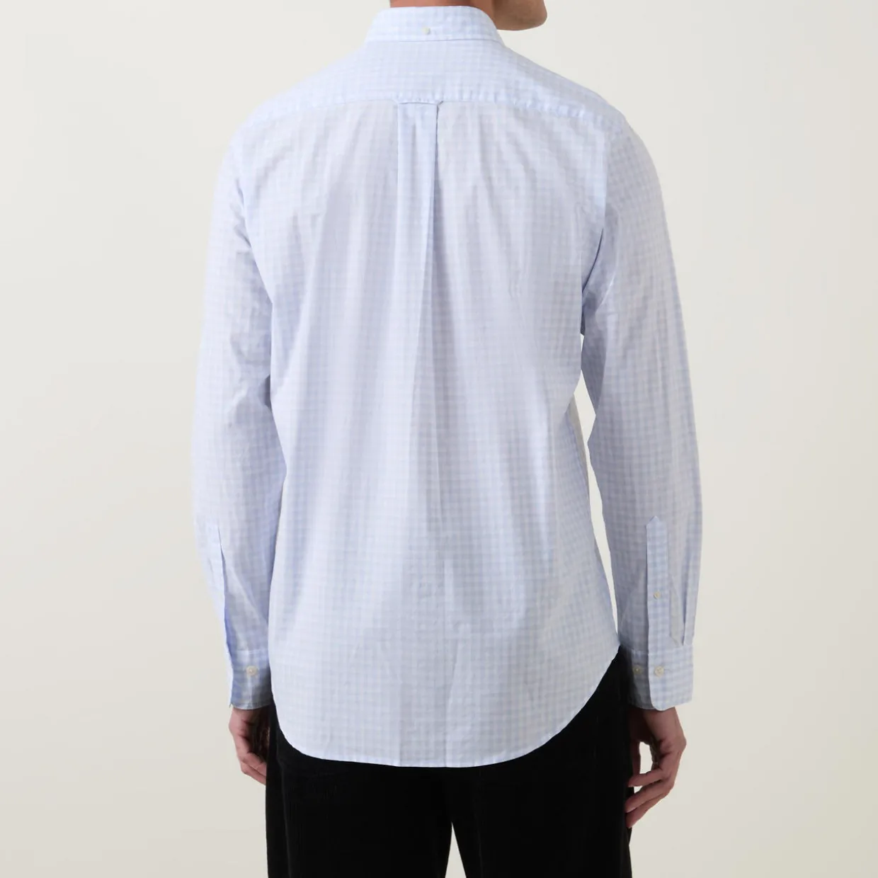 Gingham Poplin Shirt