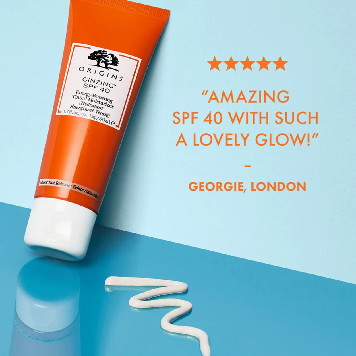 GinZing™ SPF 40 Energy-Boosting Tinted Moisturizer