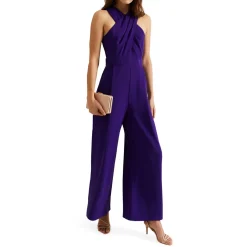 Giorgia Crossover Wide-Leg Jumpsuit