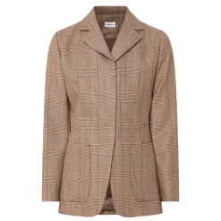 Glauco Check Single-Breasted Blazer