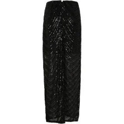 Glira Sequin Embellished Flared Skirt
