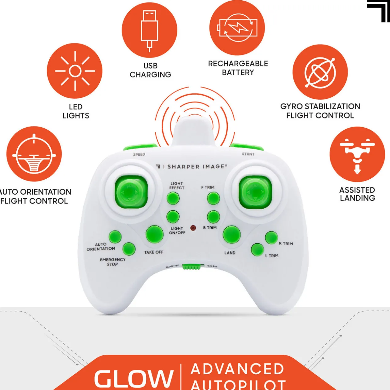 Glow-Up Mini Stunt Drone