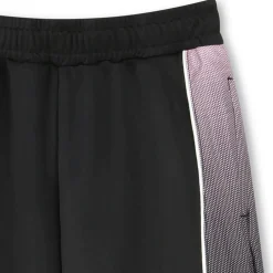 Gradient Stripe Logo Shorts
