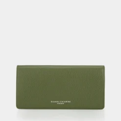 Grained Leather Wallet
