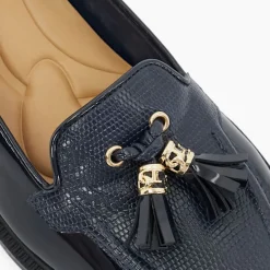 Grape Tassel Loafers