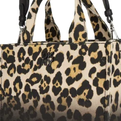 Hadlee Leopard Small Tote Bag
