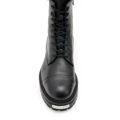 Hank Chunky Leather Boots