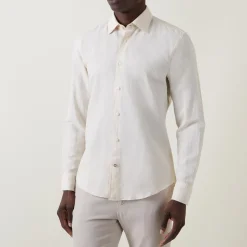 Hank Contrast Trim Single Cuff Shirt