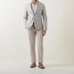 Hanry Micro Check Single-Breasted Jacket