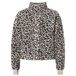 Harley Leopard Fleece Jacket