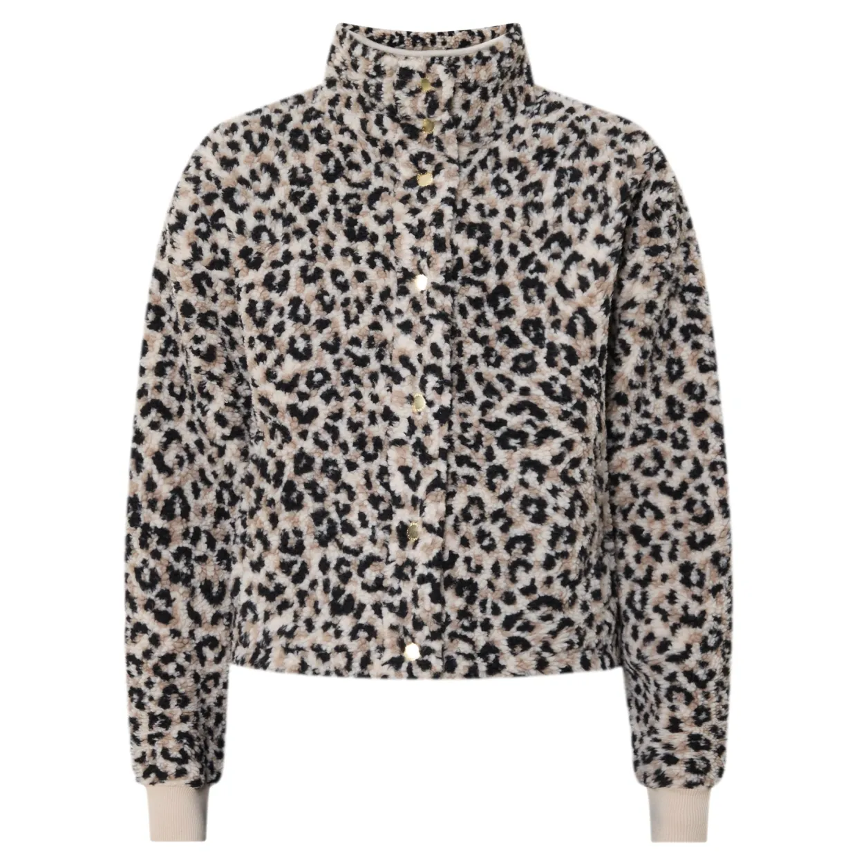 Harley Leopard Fleece Jacket