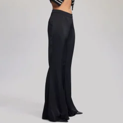 Harper Mid-Rise Flared Trousers
